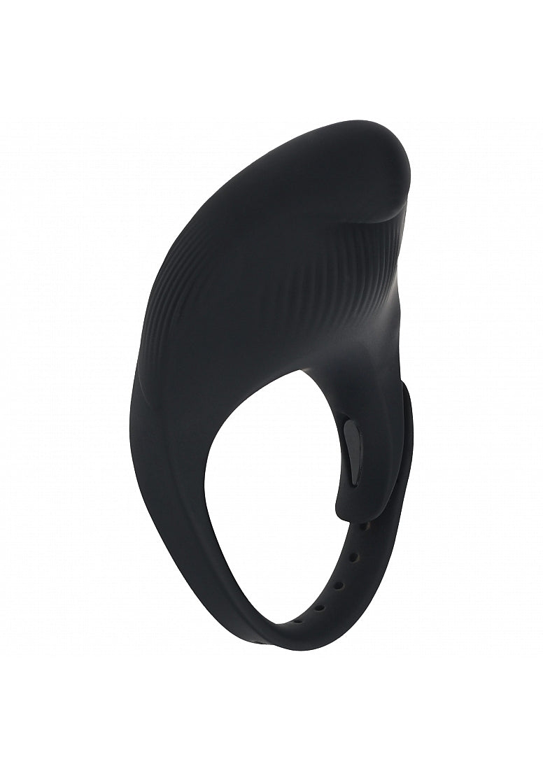 LEVELZ Adjustable Vibrating Cockring - Black