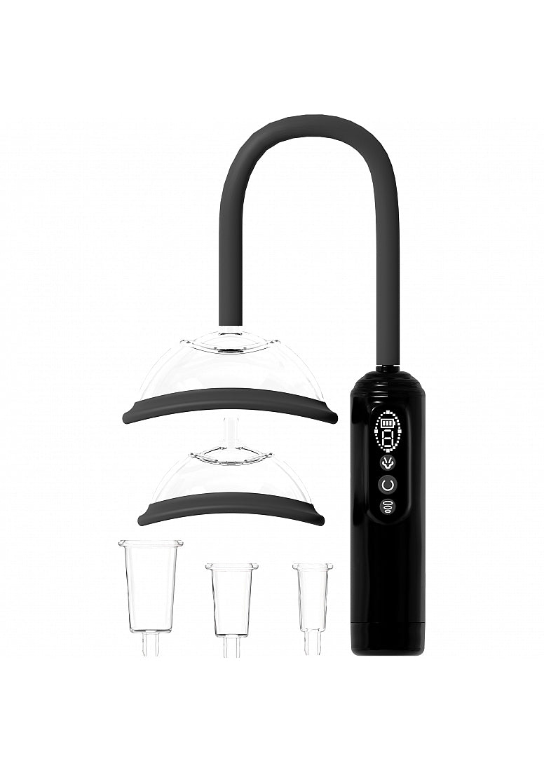 PUMPED Auto Vulva Set - Black