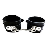 Rouge Rubber Wrist Cuff-Black