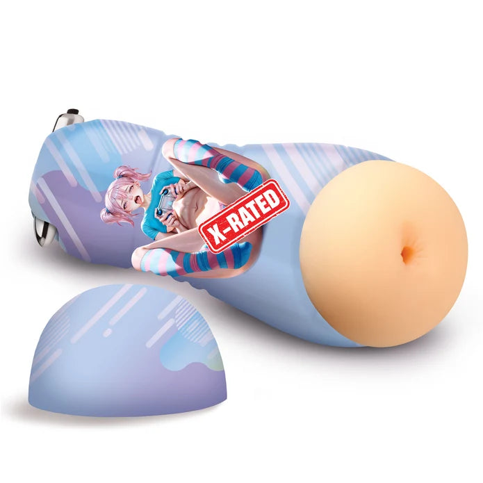 Hentai Fantasies Vibrating Stroker: Gamer Girl Haruka