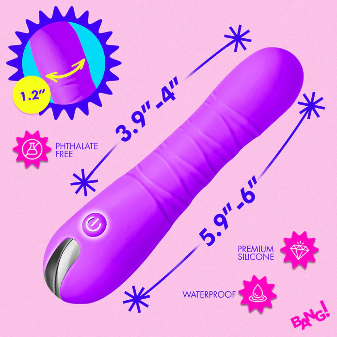 BANG! Thrusting Vibrator - Purple