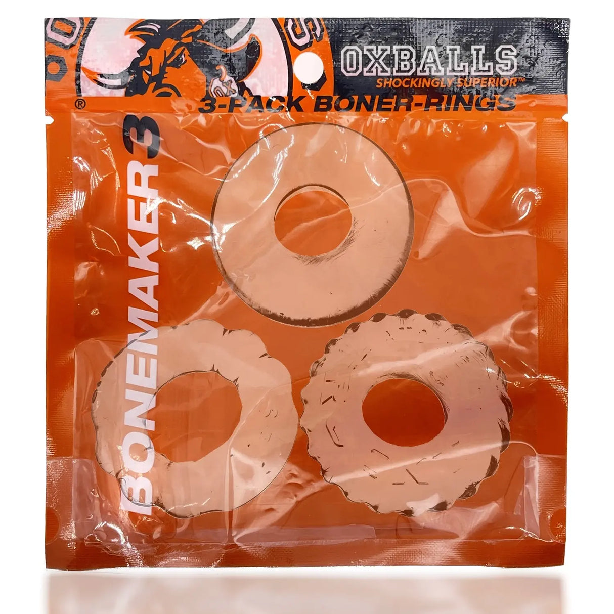Oxballs Bonemaker 3pk - Clear