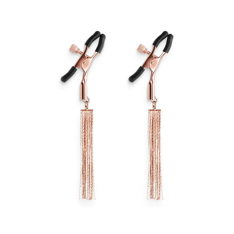 Bound Nipple Clamps: D2 Rose Gold