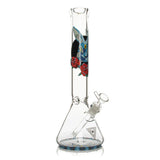 Red Eye Glass 15" 7mm Space Rabbit Beaker