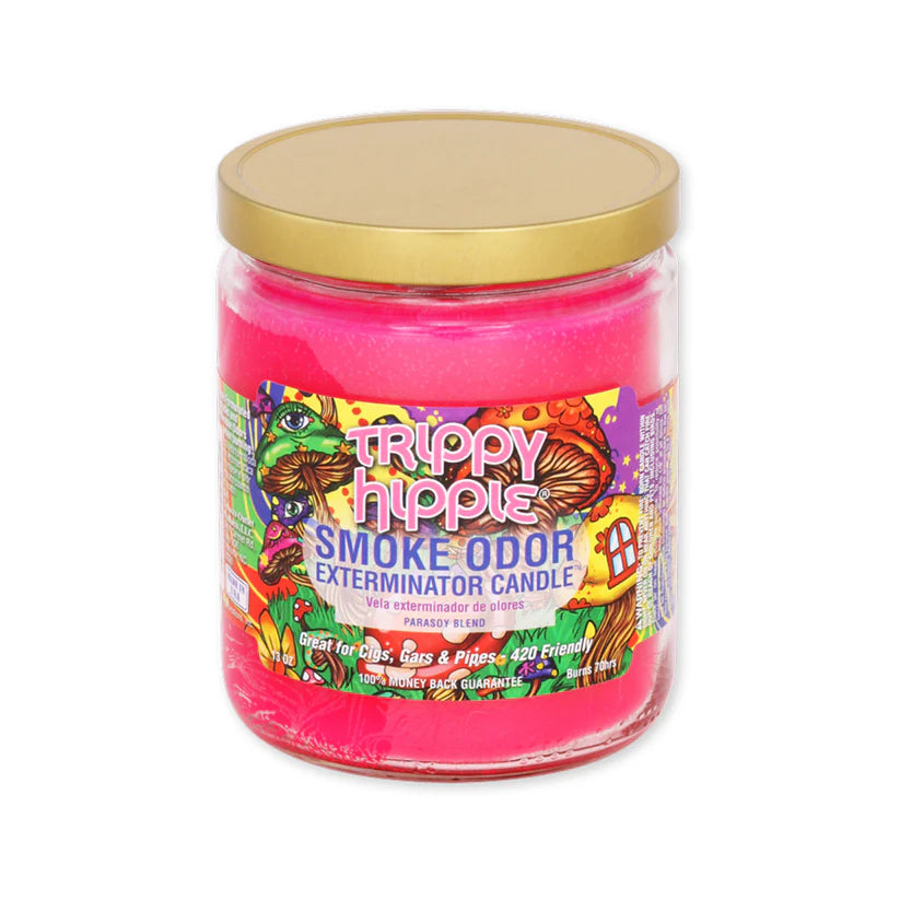 Smoke Odor: Exterminator Candle (13oz Trippy Hippie)