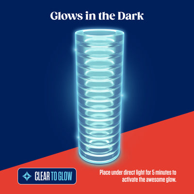 RIZE Ribz Glow in the Dark Stroker-Clear