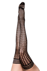 Mimi Circle Net Thigh High