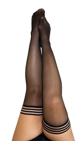 Taylor Sheer Thigh High