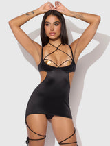 Iryna Open Back Chemise