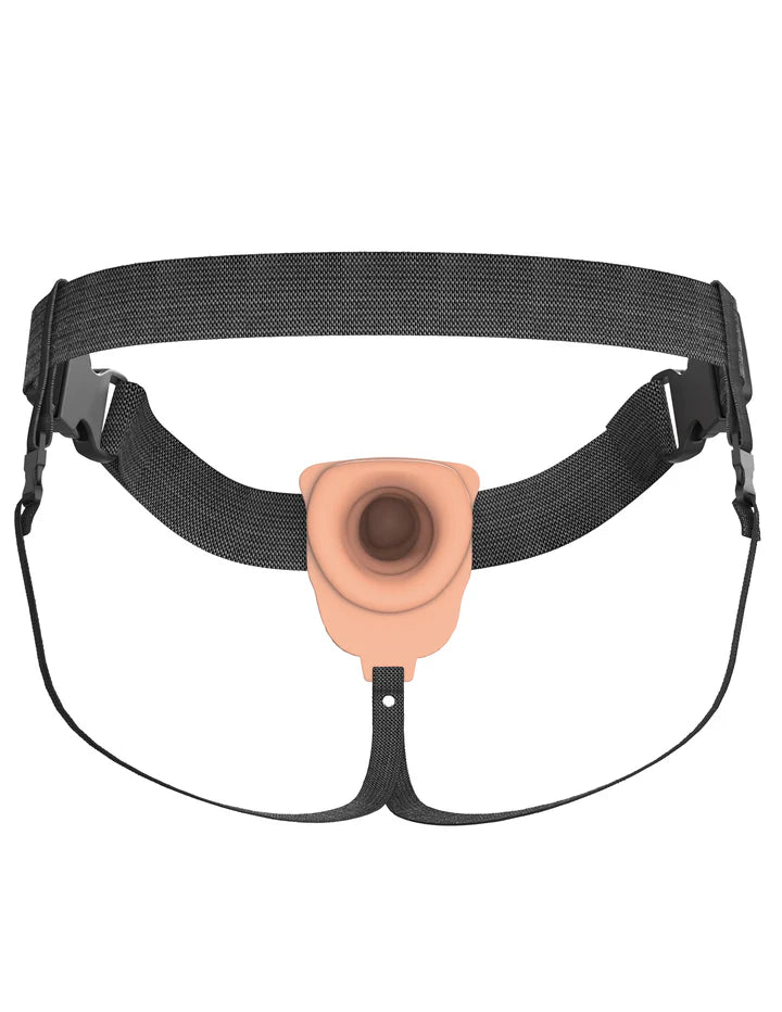 Fantasy Xtensions Elite 8" Silicone Strap On - Vibrating