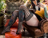 Mimi Circle Net Thigh High