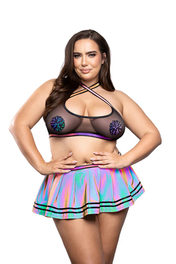 Ready, Let's Glow! 4pc Cheerleader