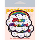 Pasties: Rainbow 'Happy Birthday' Cloud