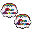 Pasties: Rainbow 'Happy Birthday' Cloud