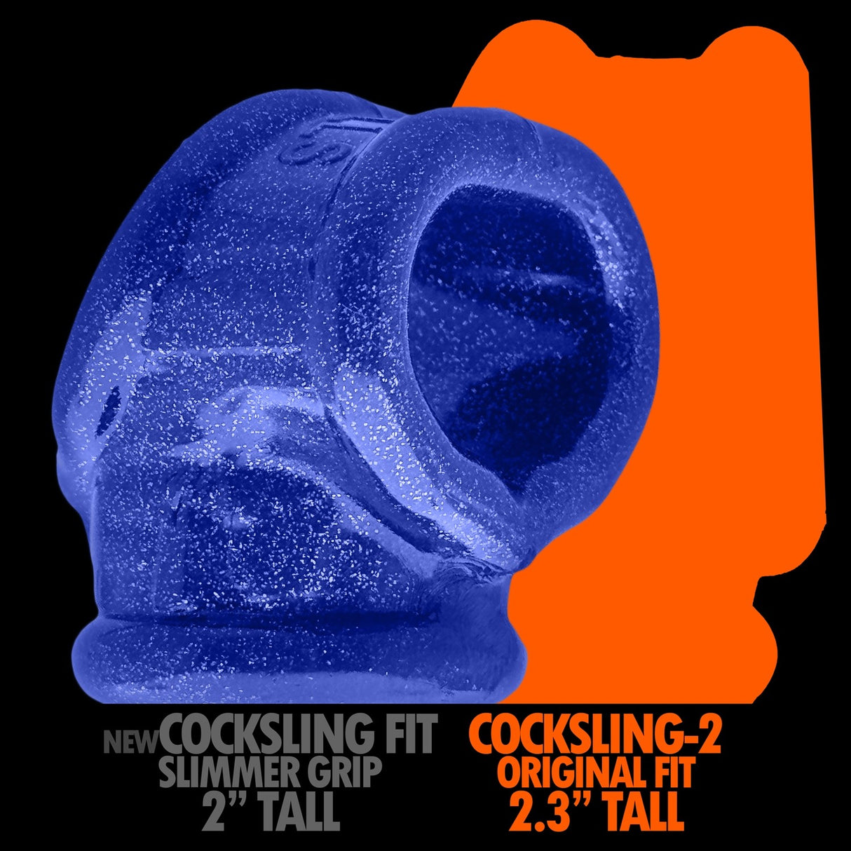 Oxballs Cocksling Fit-Blue Fire