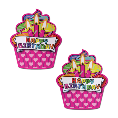 Pasties: Happy Birthday Cupcake