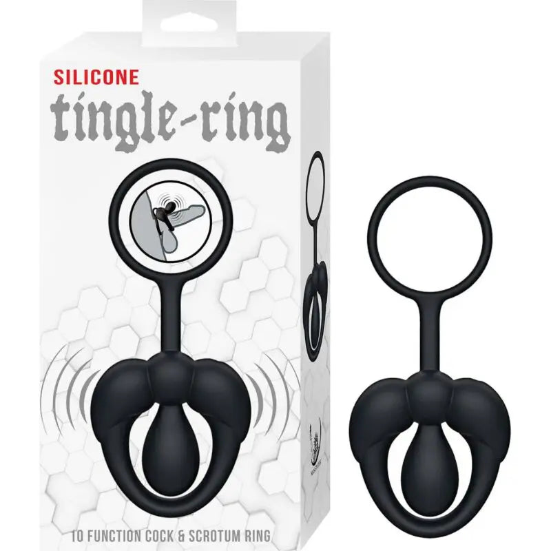 Silicone Tingle Ring - Black