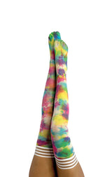Gilly Tie Dye Thigh High