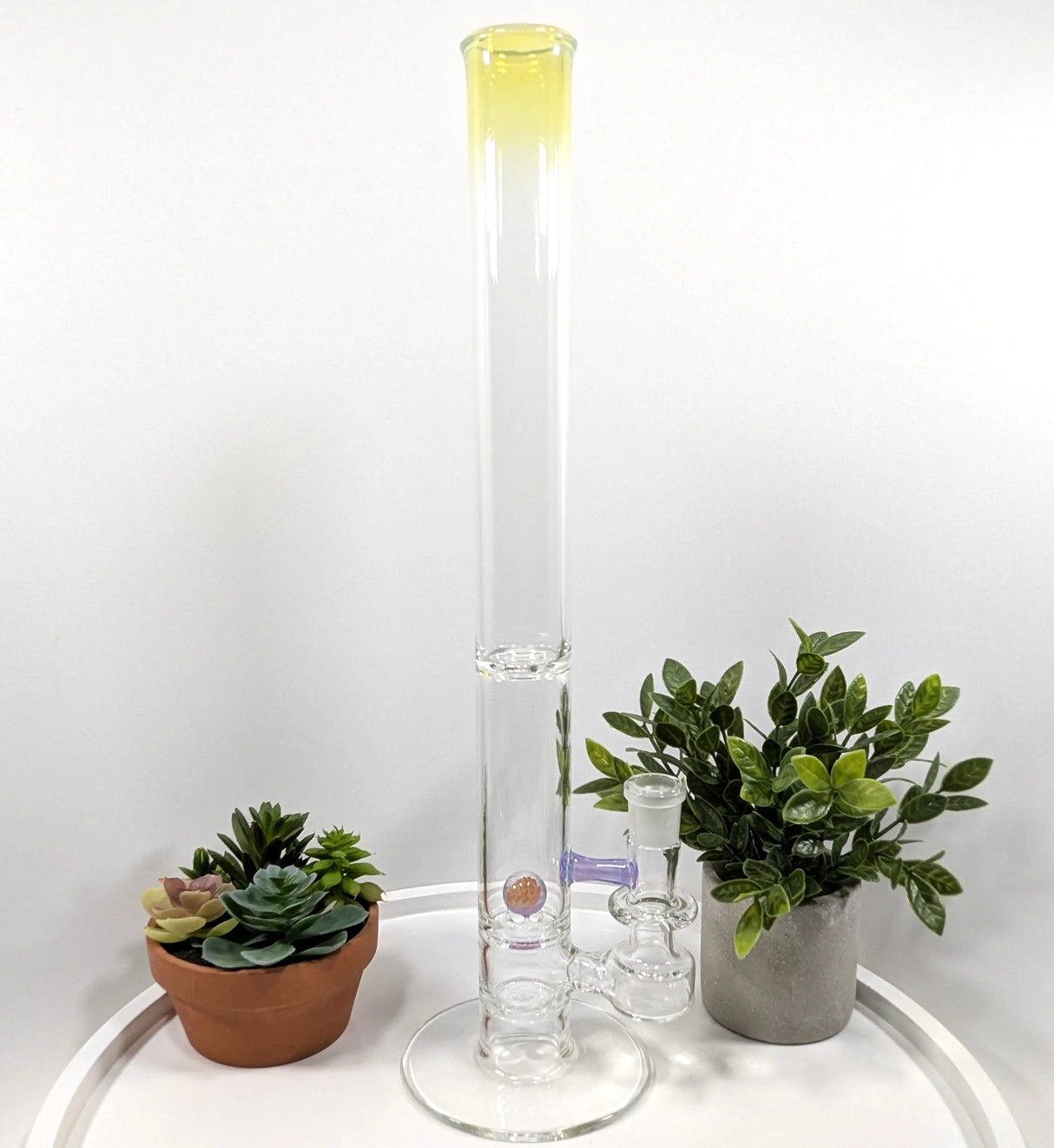 DiscoBox: 44mm Natty Tube w/ Fumed Mouth (18mm - Purple)