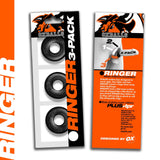Oxballs Ringer 3pk - Black