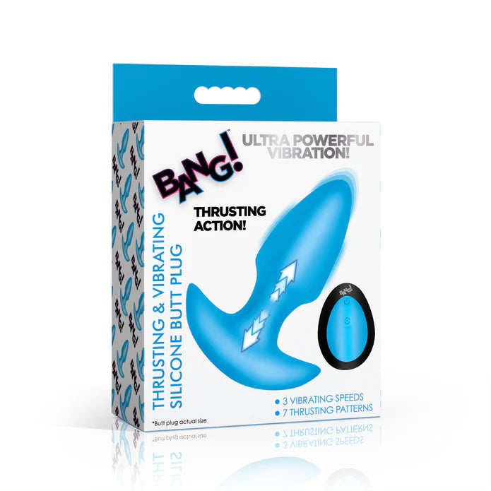 BANG! Thrusting Vibrating Plug