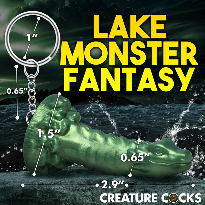 Creature Cocks Keychain - Cockness Monster