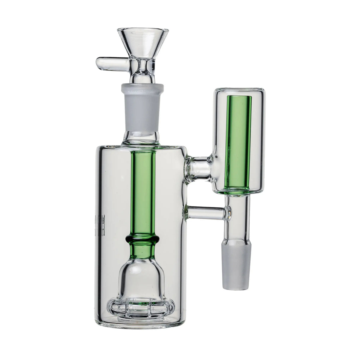 Human Grade: "The Inverter" Ash Catcher (14mm - 90 degree - Green)