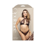 Opulence Halter & Pearl Panty