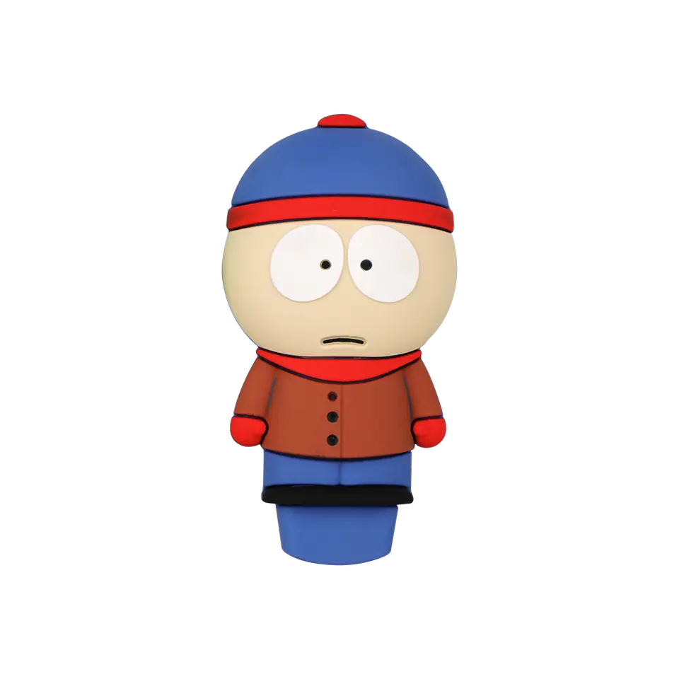 3" South Park Silicone w/ Glass Bowl (Stan)