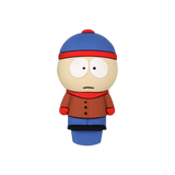 3" South Park Silicone w/ Glass Bowl (Stan)