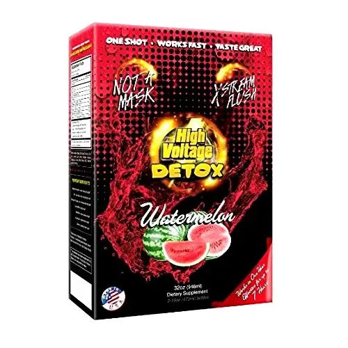 High Voltage: 7hr Detox (Watermelon) 32oz/ 2pk