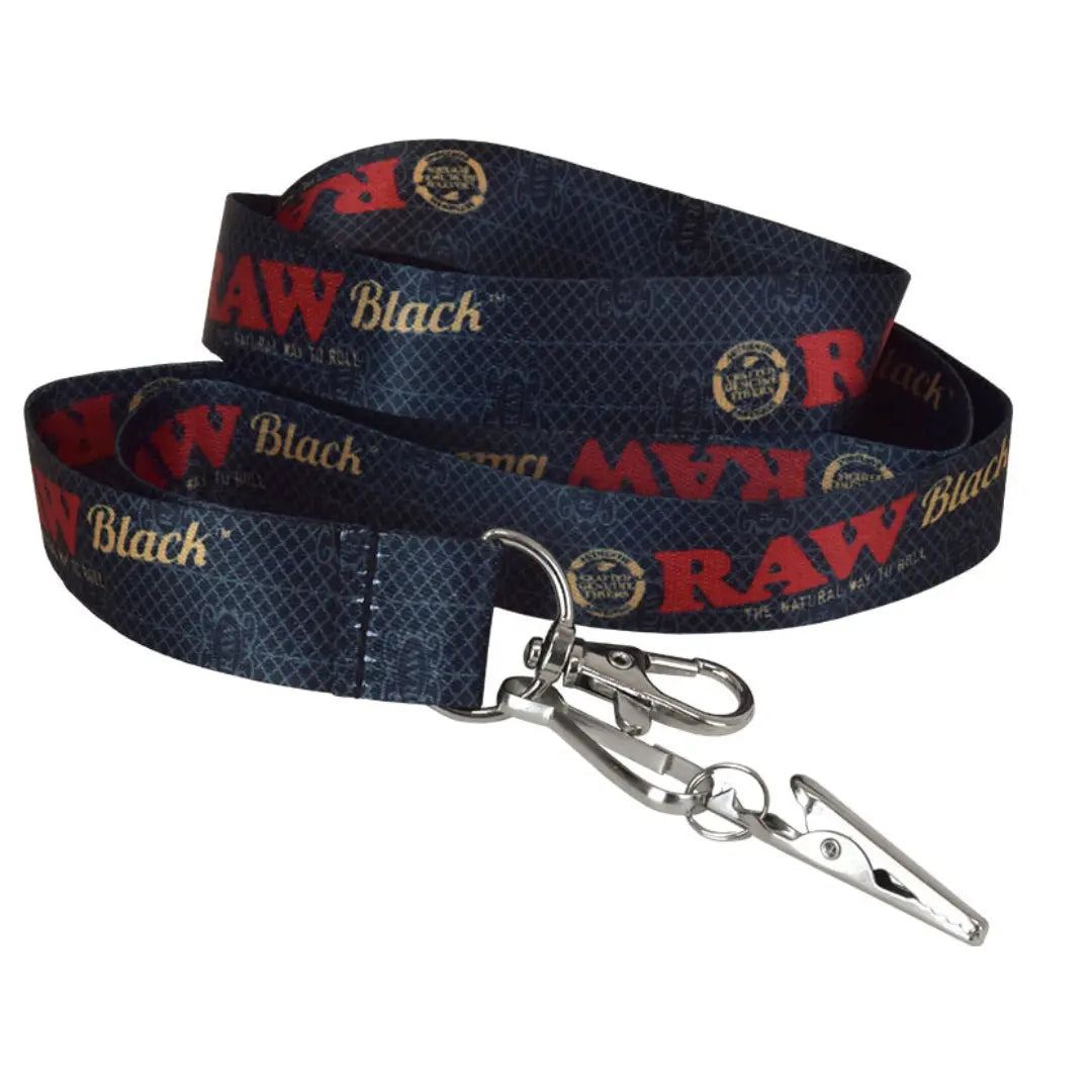 RAW: Smokers Lanyard w/ Roach Clip