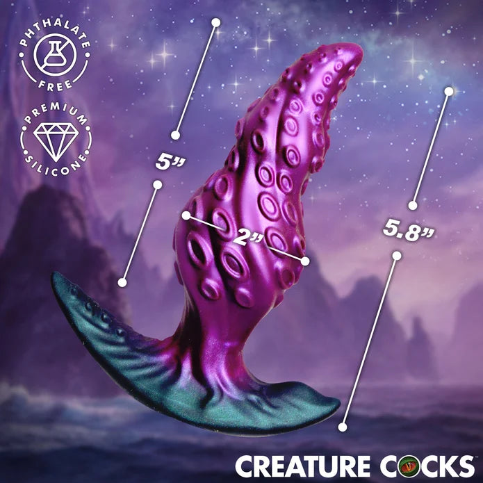 Creature Cocks Octo-Twist Silicone Anal Plug
