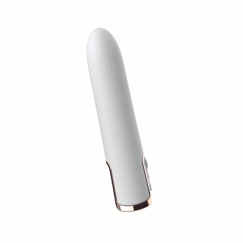 Gold Glam Bullet Vibe - White