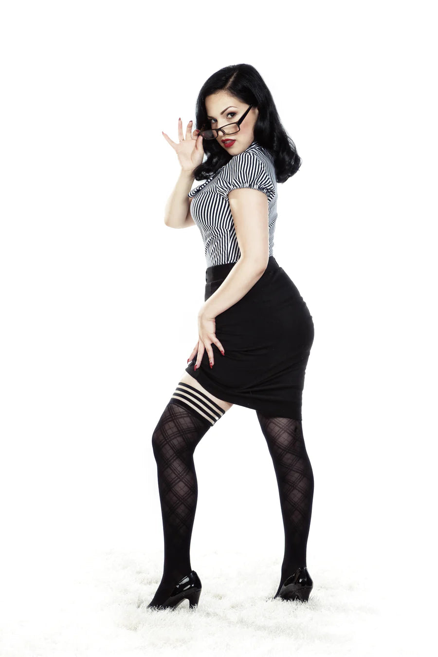 Tiffany Diamond Thigh High