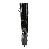 Boots: 6" Delight Knee High- Black