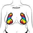 Pasties: Rainbow Pride Dick