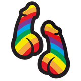 Pasties: Rainbow Pride Dick