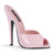 Shoe: 6" Peep Toe Pink Size 9