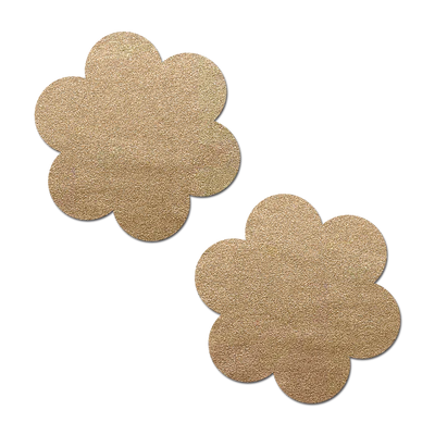 Pasties: Suede Camel Flower