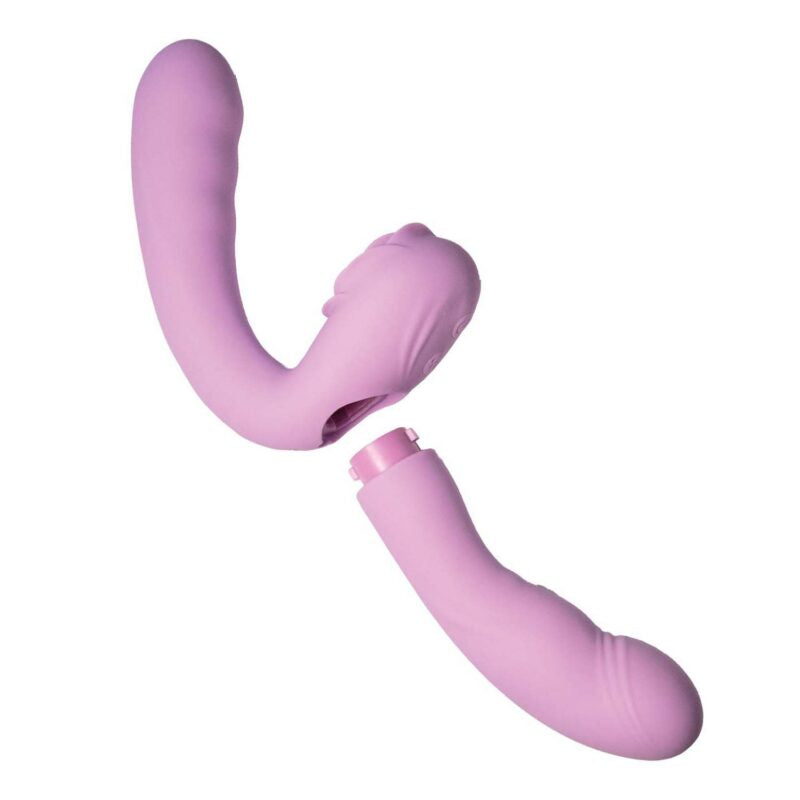 Desire 2 Piece Dual Vibrator - Lavender