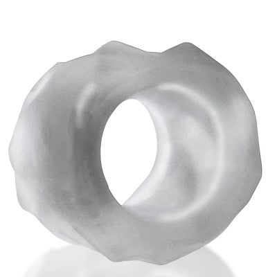 Oxballs Fractal Tactile Cockring - Clear
