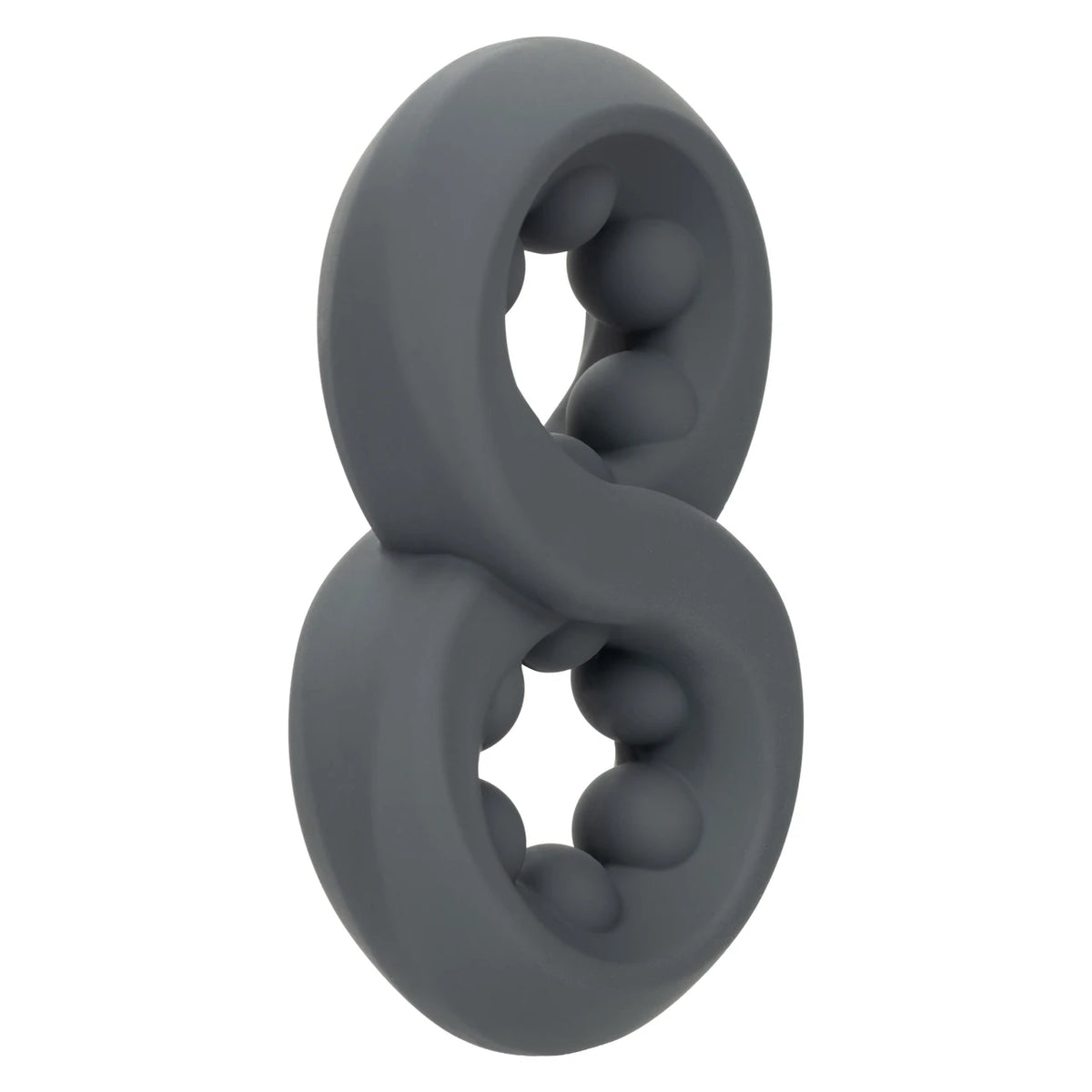 Alpha Liquid Silicone Beaded Crazy 8 Ring