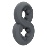 Alpha Liquid Silicone Beaded Crazy 8 Ring