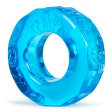 Oxballs Sprocket No Roll Cockring - Blue