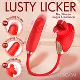 Lickgasm Bliss Kiss Thrusting Vibrator