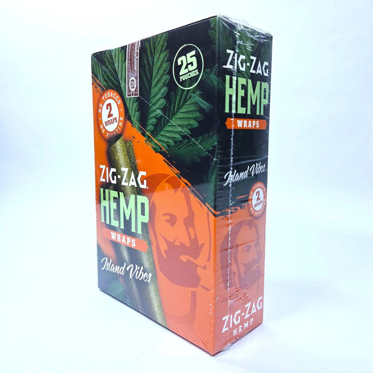 Zig Zag: Hemp Wraps (25pk/2pk - Island Vibes)