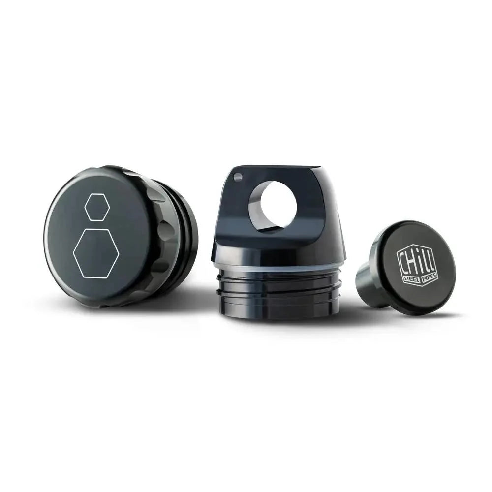 Chill Steel Pipes: Lid & Plug Set