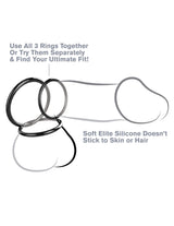 CRingz Silicone 3-Ring Stamina Set