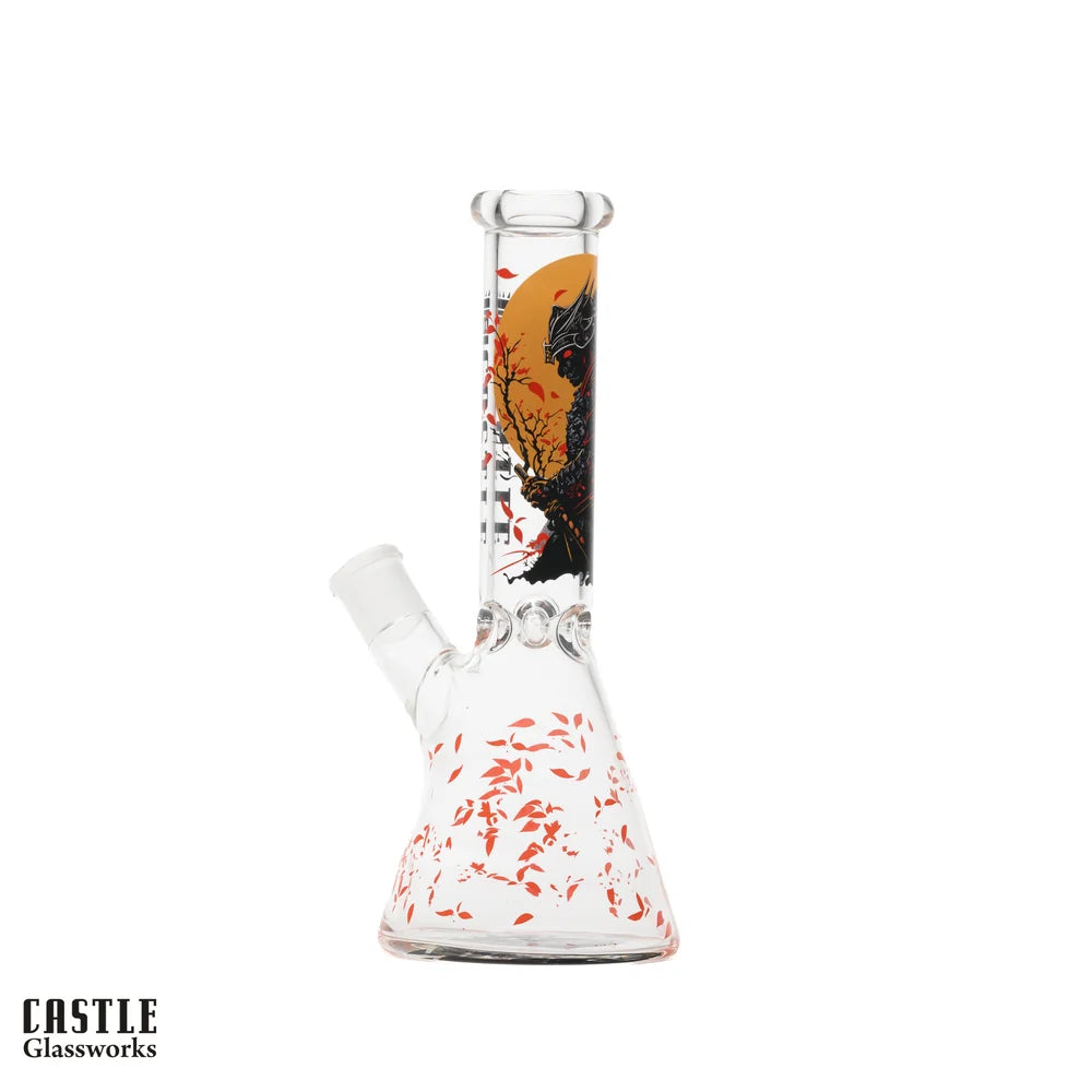 Castle Glass: 10" Bushido Beaker (5mm Thick)